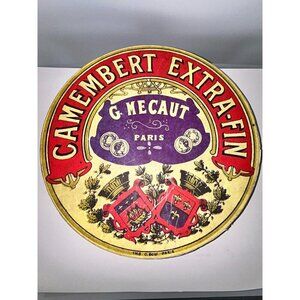 Cordon Bleu 12" Porcelain French Cheese Plate 2004 “Camembert Extra-Fin” BIA